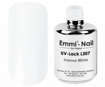 Emmi-Shellac / UV/LED-Lack Intense White -L307-