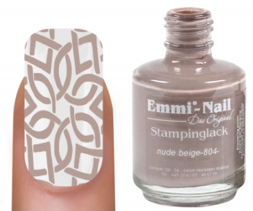 Emmi-Nail Stamping Lack nude beige 15ml
